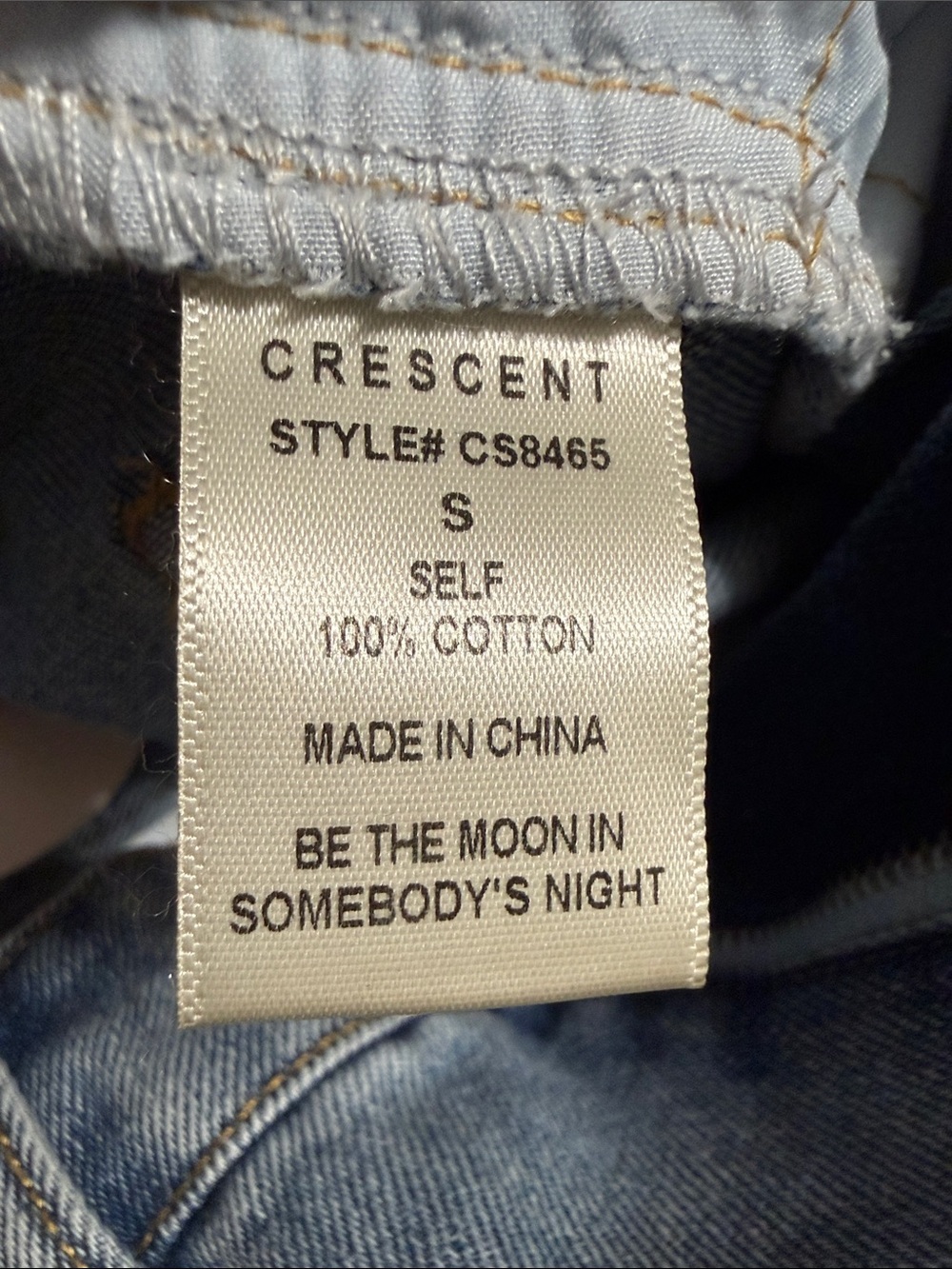 Crescent Women's Light Wash Straight Leg Jeans - Picture 4 of 9